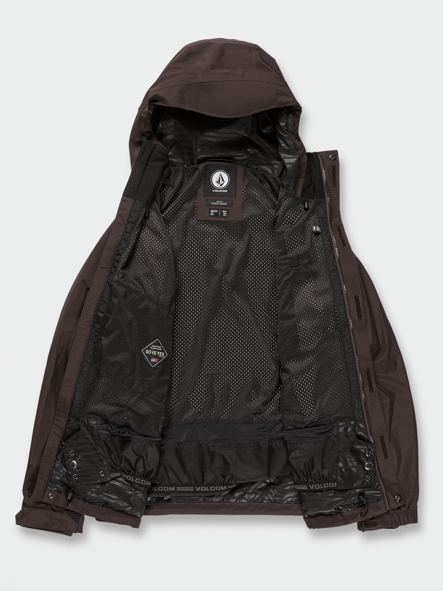 Mens Dua Gore-Tex Jacket - Brown – Volcom US