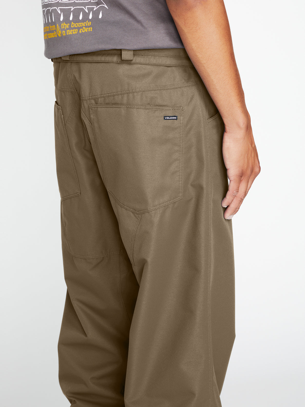 Mens 5-Pocket Pants - Dark Teak – Volcom US