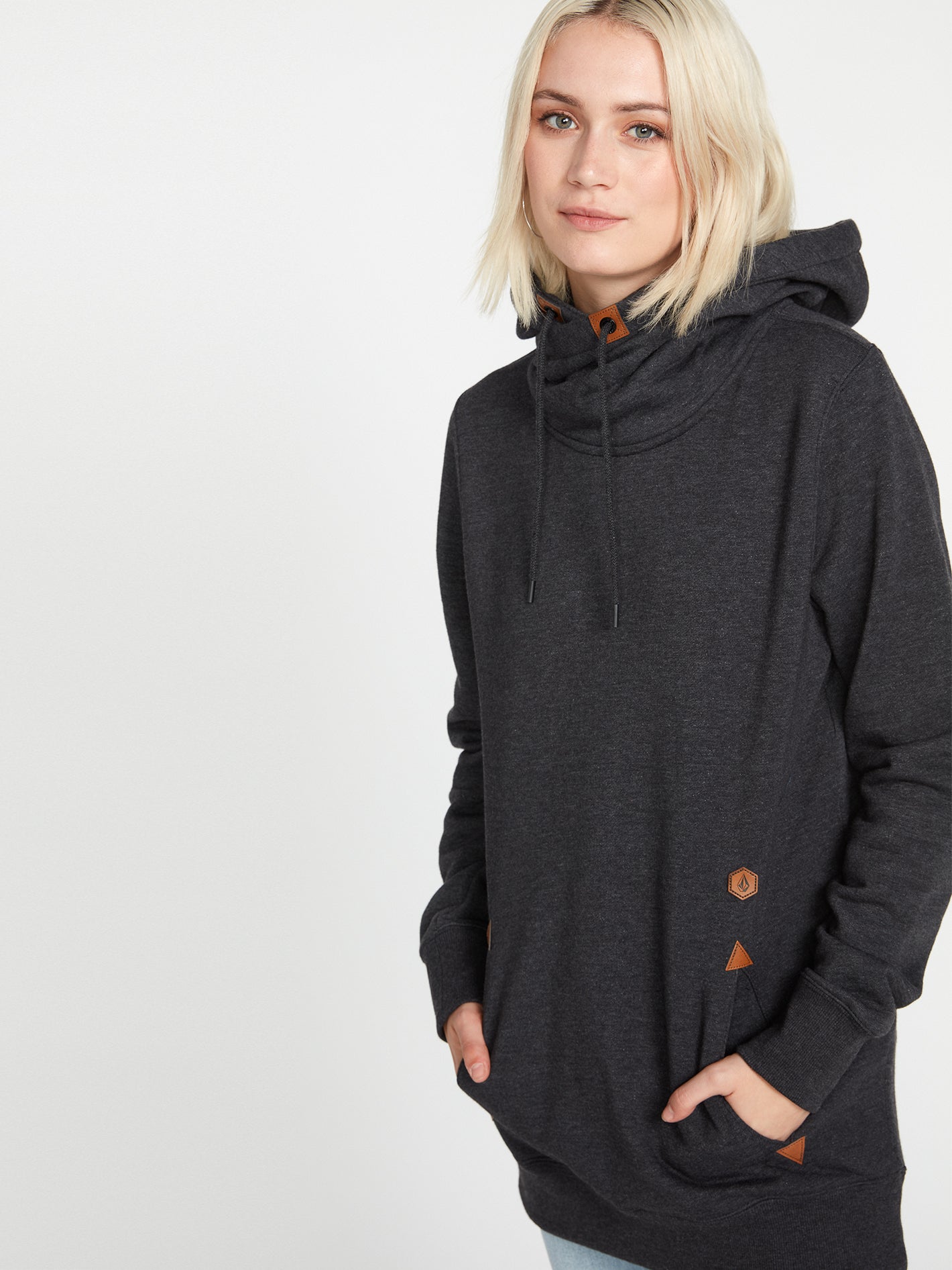 Womens Tower Pullover Fleece - Black – Volcom US