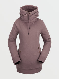 Womens Tower Pullover Fleece - Rosewood – Volcom US