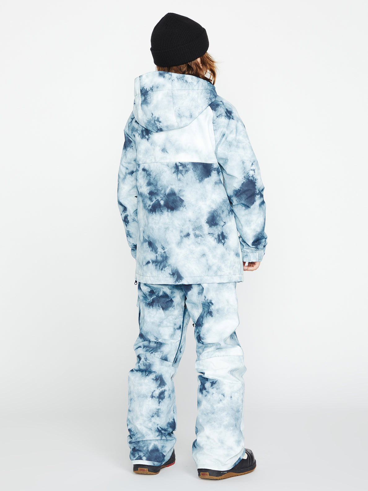 Kids Barkley Insulated Bib Overall - Storm Tie-Dye