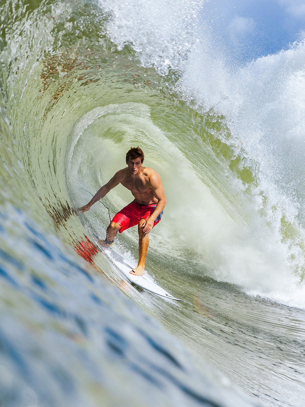 Surf Vitals Jack Robinson Mod-Tech Trunks - Cayenne