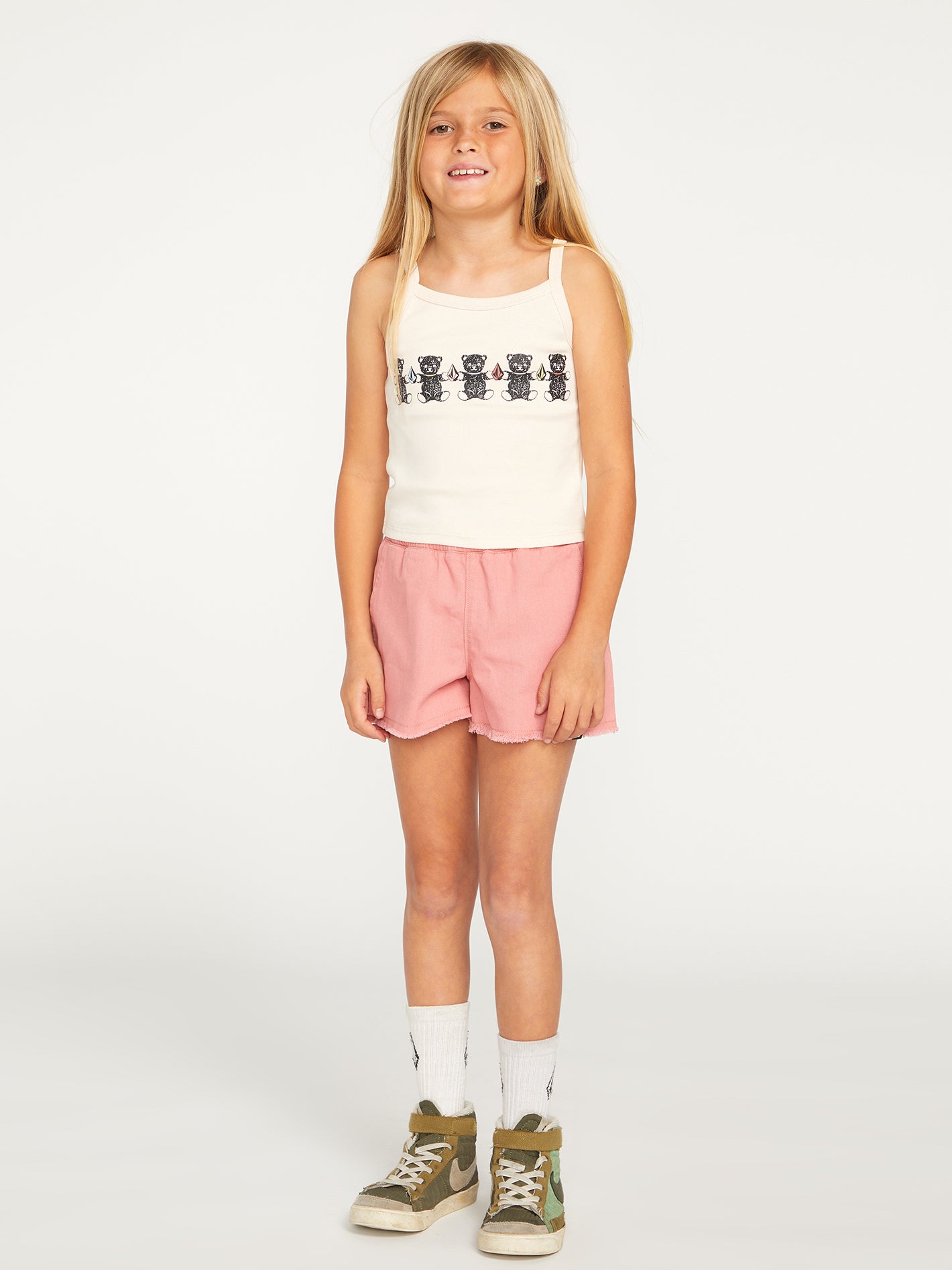 Girls 1991 Strappy Tank - Sand – Volcom US