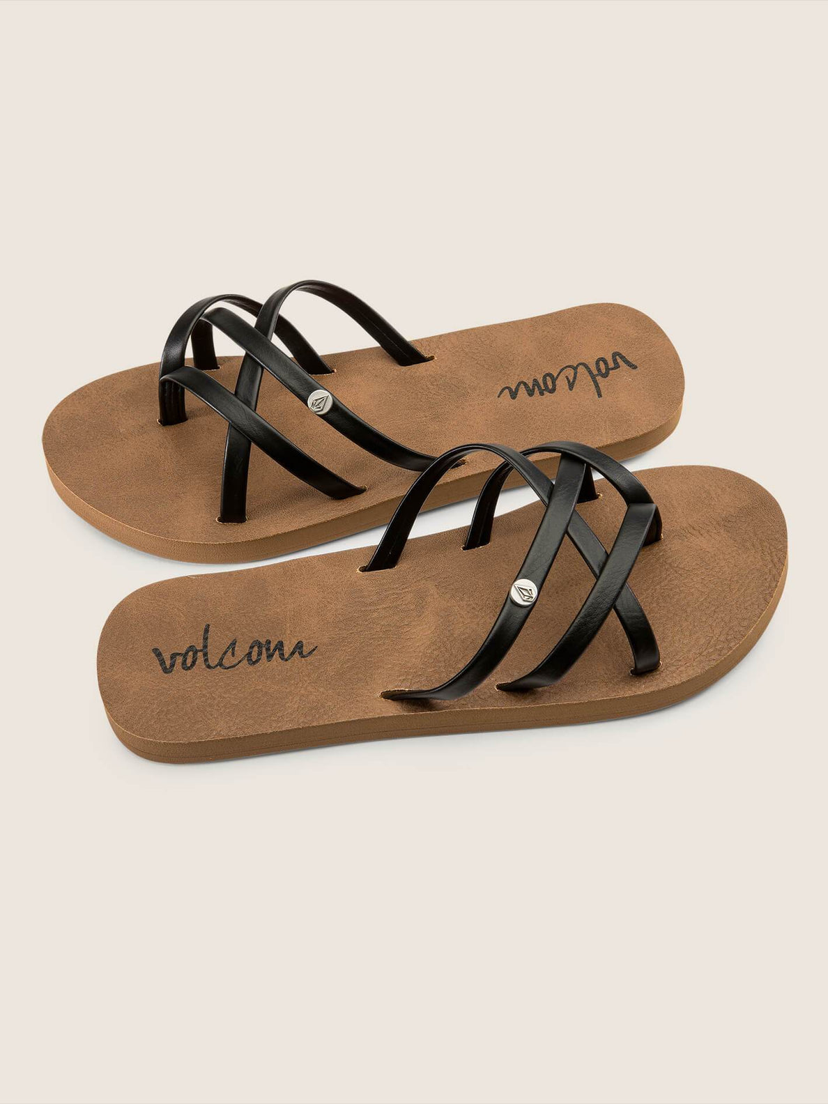 volcom strappy sandals