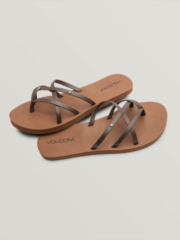 volcom white sandals