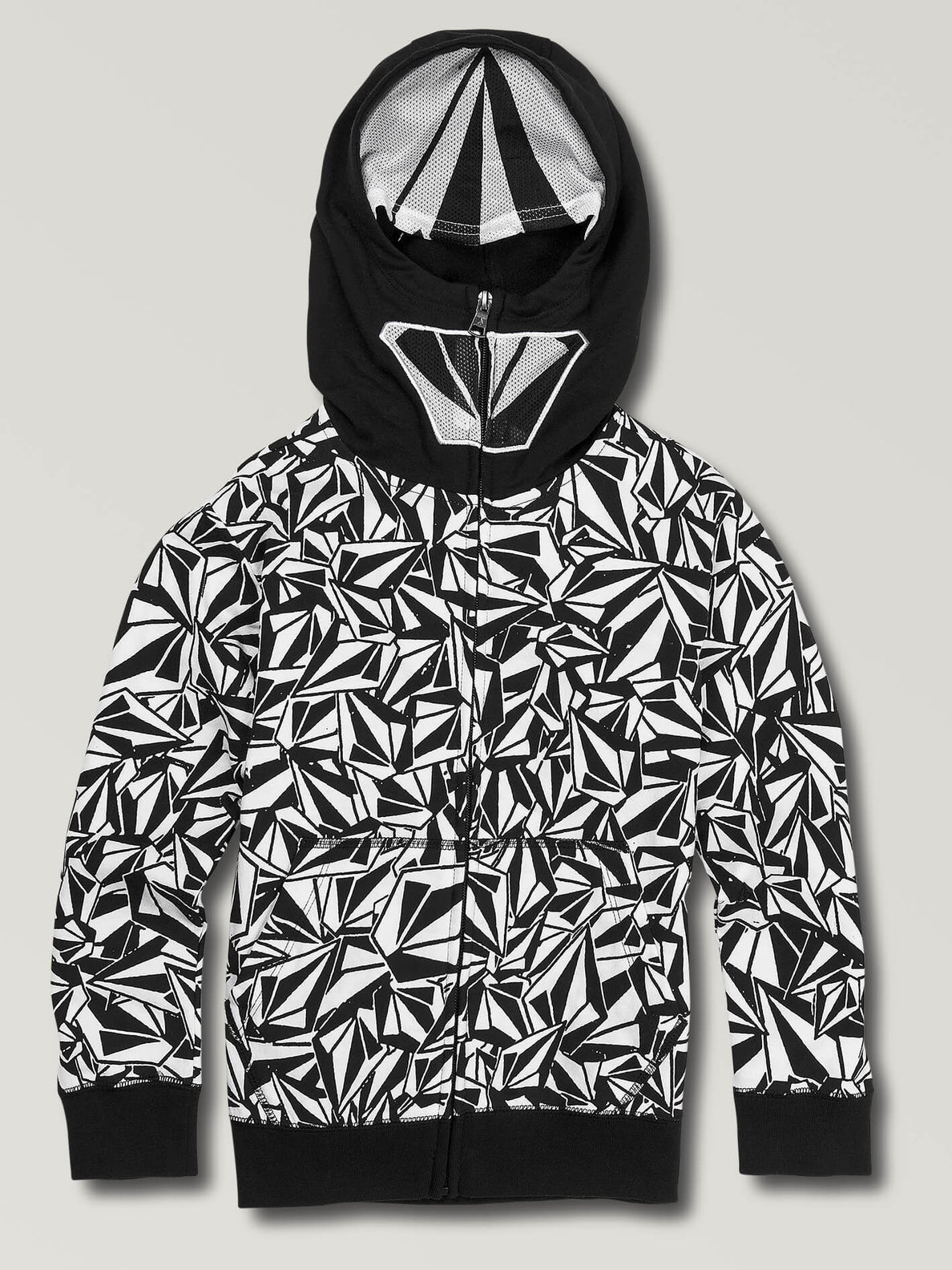 volcom full zip hoodies with faces