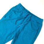 Balmain Men Turquoise Blue Biker Cotton Jogger Tracksuit Trouser Pant Size S M