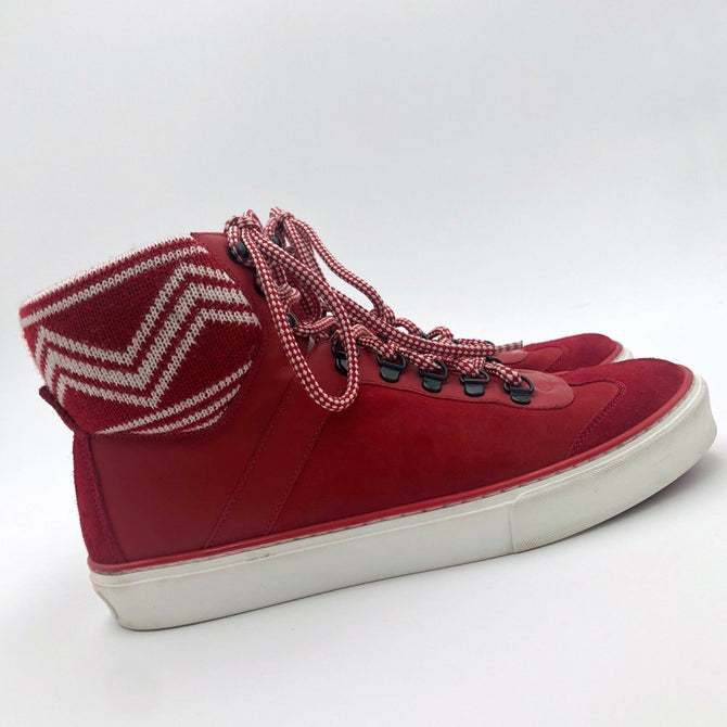 louis vuitton boots red
