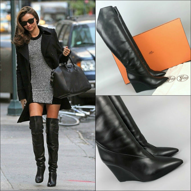 hermes thigh boots