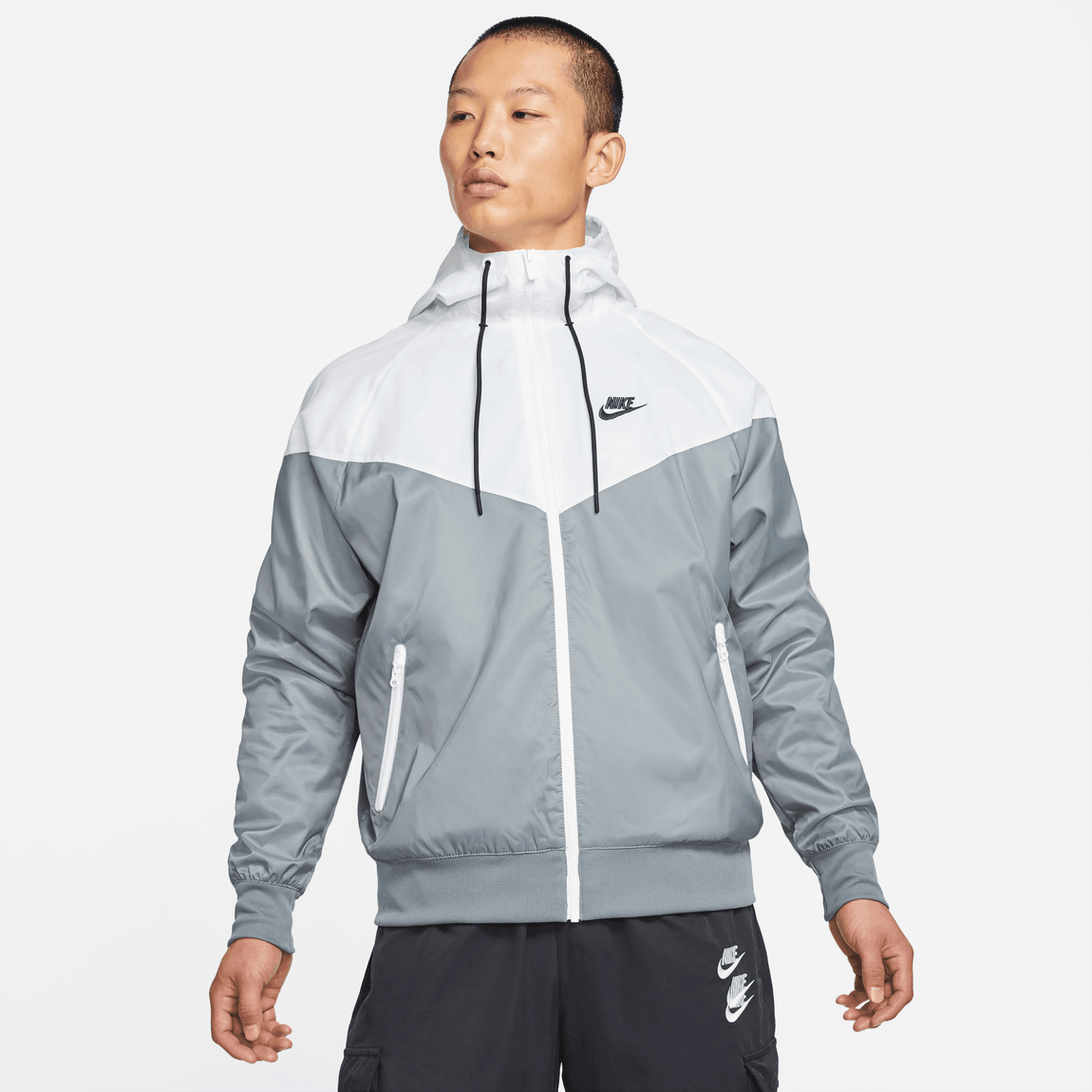 infierno Hobart Prisionero Nike Sportswear Windrunner Jacket (Smoke Grey/White/Black) – Centre