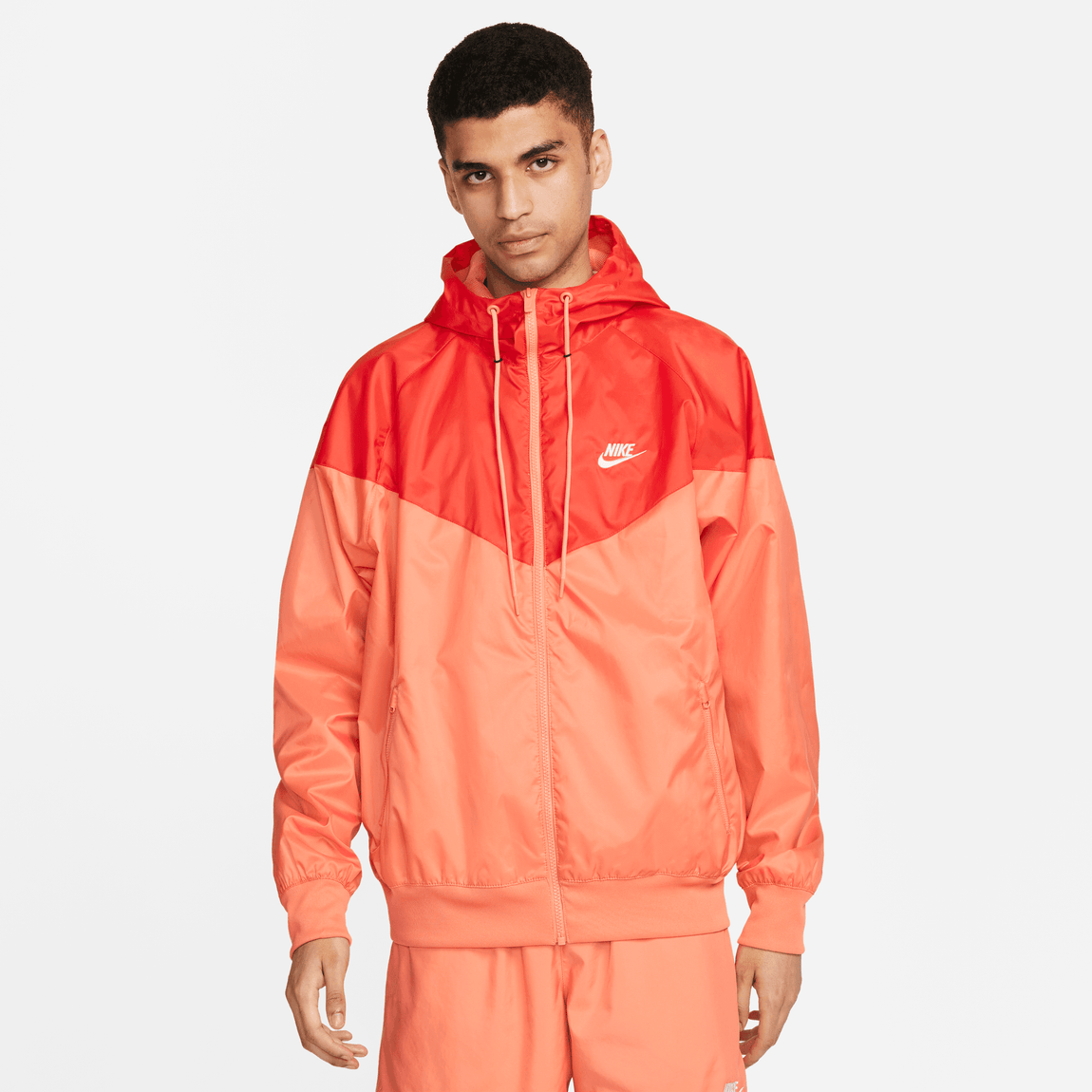 nike parka orange