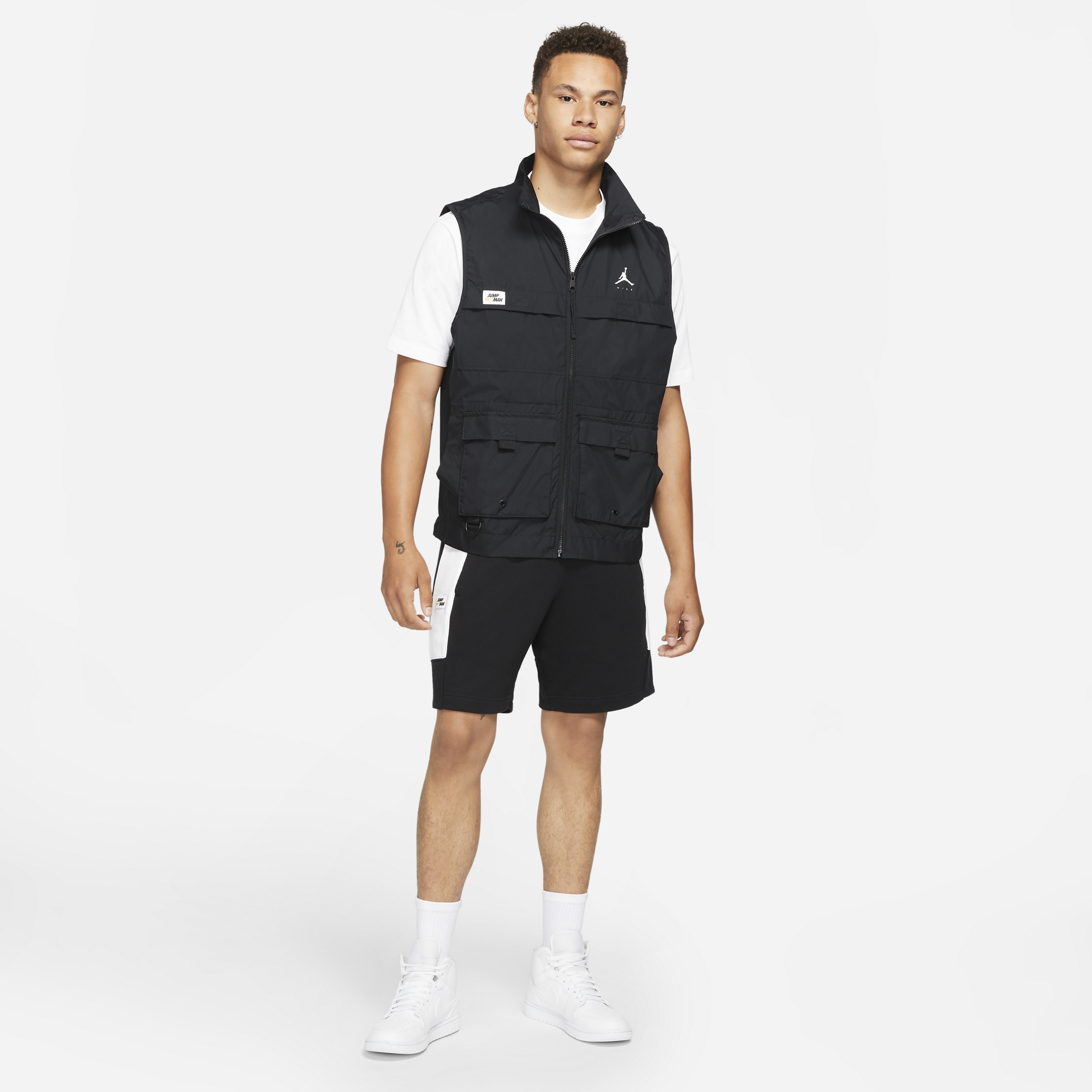 Jordan Jumpman Vest (Black/White-Tour Yellow)