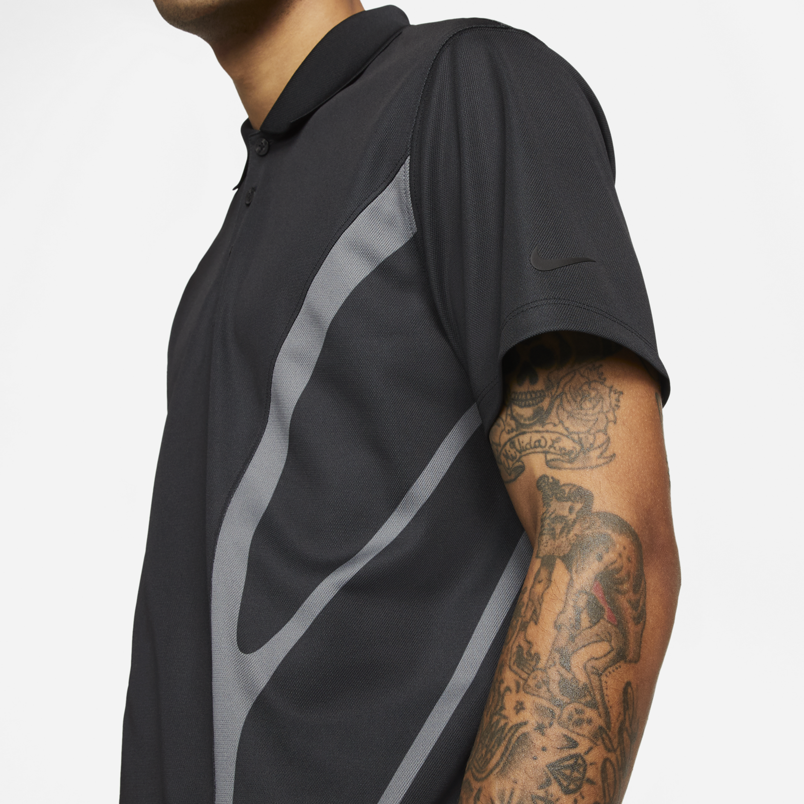 Nike NRG NOCTA DF Printed Polo (Black)