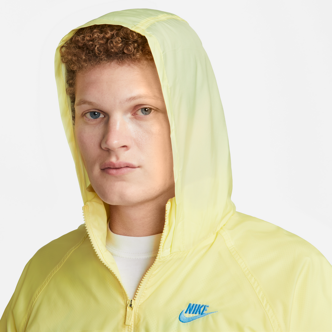 Nike Sportswear Jacket (Lemon Chiffon/ University Blue) – Centre