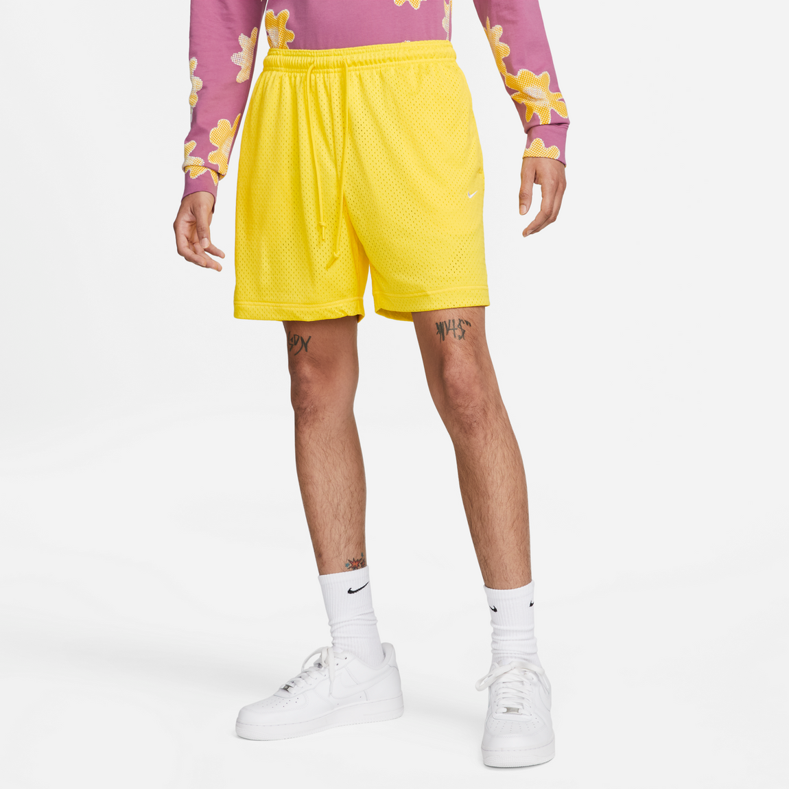 Nike Sportswear Mesh (Yellow – Centre