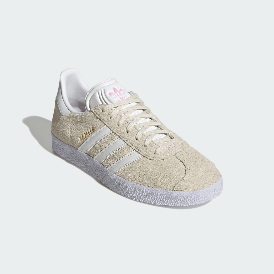 Adidas Women's Gazelle (Off White-Clear Pink) – Centre