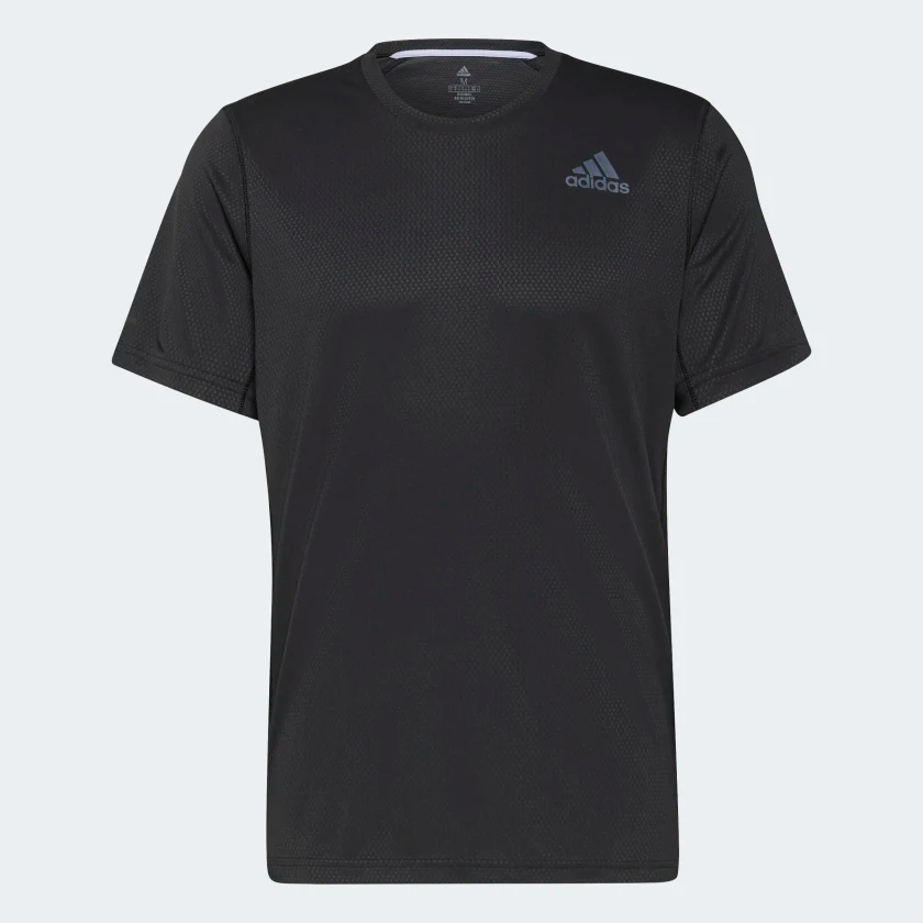 Adidas Heat Ready Tee (Black) – Centre