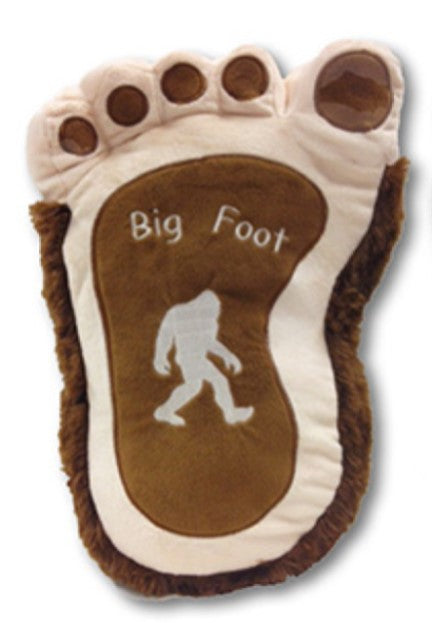 Plush Bigfoot Hairy Pillow Sasquatch Clothing Company 