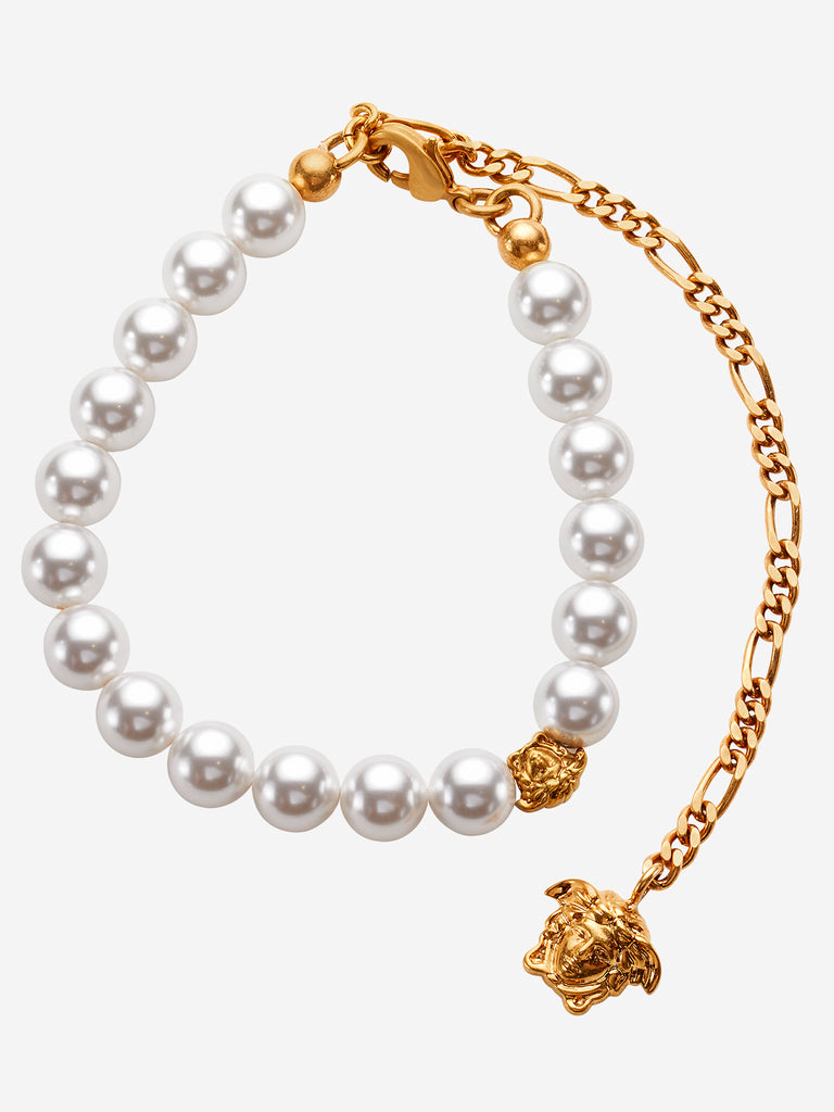 versace pearl bracelet