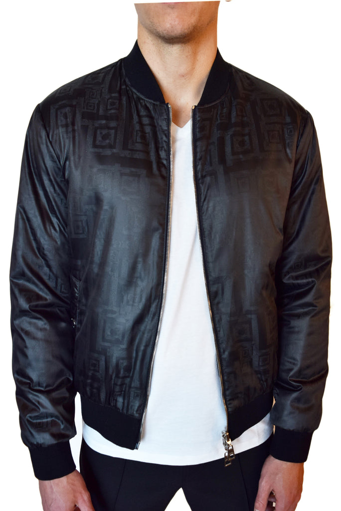 versace collection bomber jacket