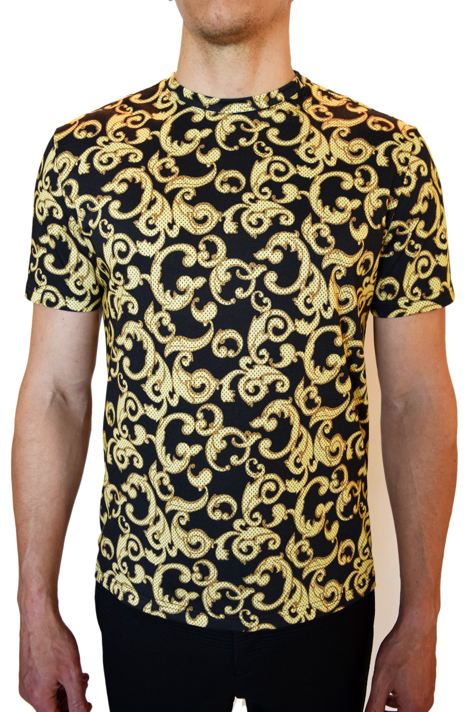 cassette matchmaker Aanmoediging Versace Baroque Print Cotton-Jersey T-Shirt | Eleganza www.eNextDoor.com