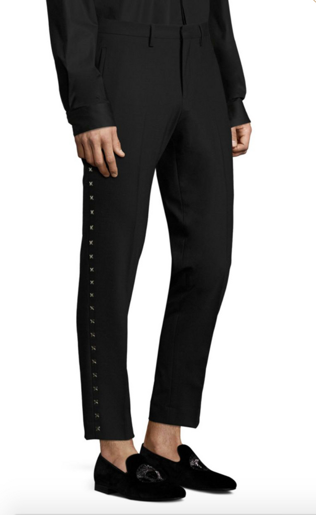 versace suit pants