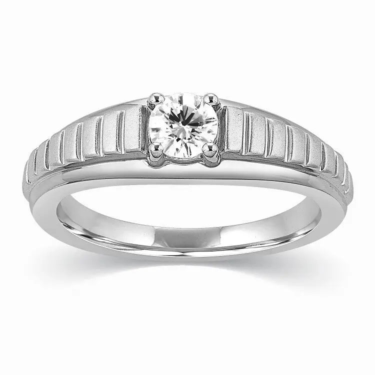 Elegant Men's Diamond Ring By Lagu Bandhu - Lagu Bandhu