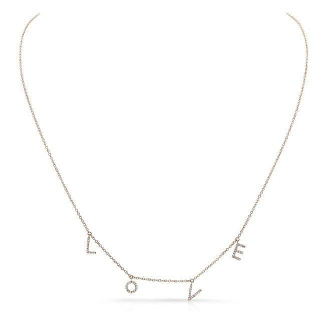 Diamond Love Necklace