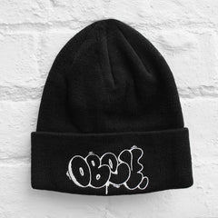 Obey x Cope2 Beanie Hat Black