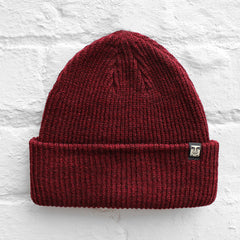 Obey Ruger Beanie heather Burgundy