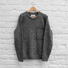 Penfield Ingalls Knitted Crew Black White Melange