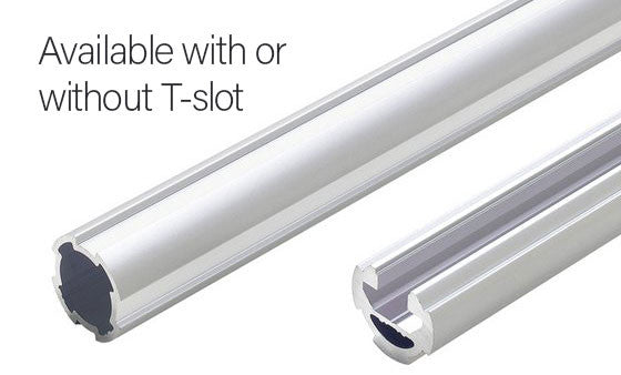 T-slot aluminum extrusion square tube