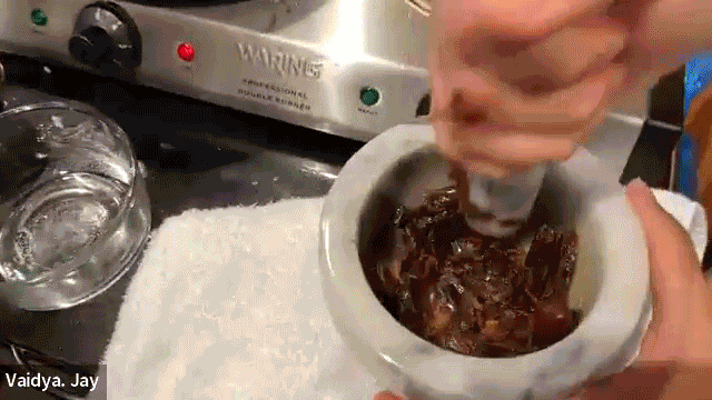 gif of DATE KISSES being prepared