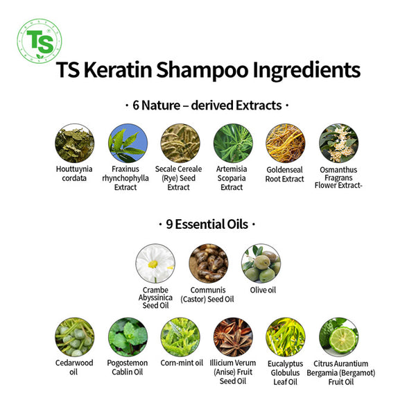 keratin shampoo ingedients