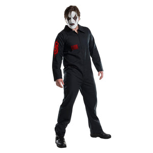 Slipknot Band Uniform Jumpsuit Overall Cosplay Kostüm Erwachsene Schwarz Faschingkostüme Halloween Karneval Kostüm - Karnevalkostüme