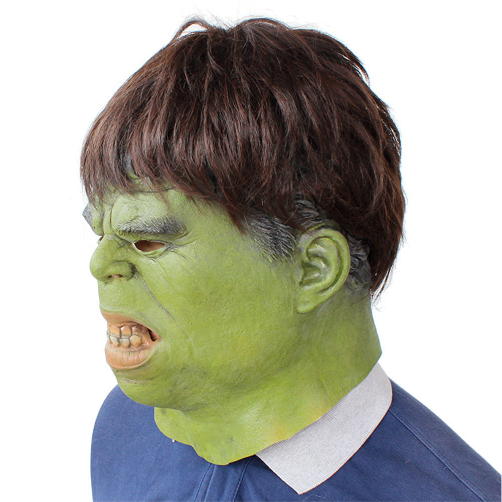 Marvel Bruce Banner Hulk Maske Kopfbedeckung Cosplay Requisite für Erwachsene