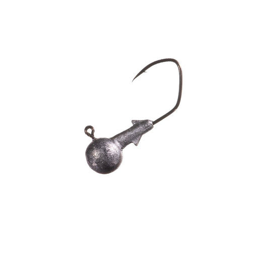 Ball Jig Head - No Collar - 1/64 Ounce #8 Gold Hook - 10 Ct. Pack Bright Green
