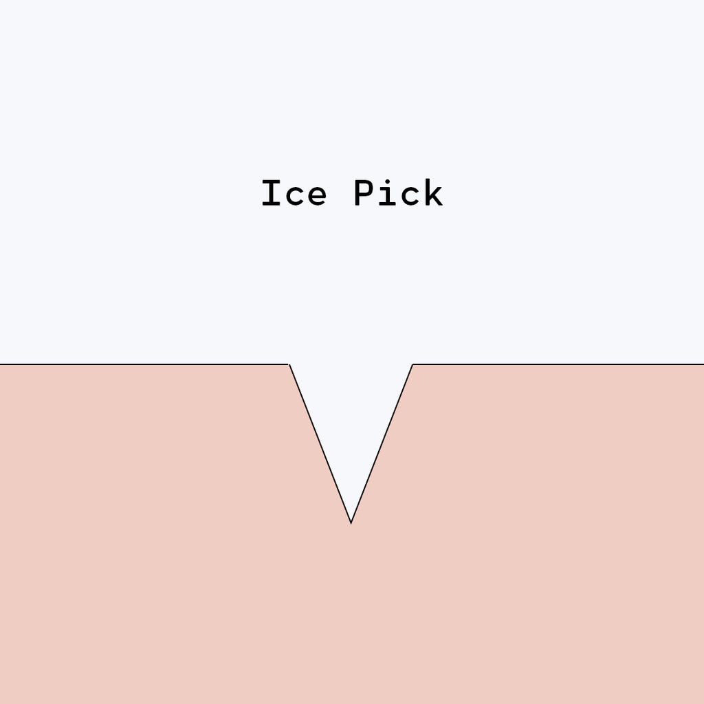 Ice Pick Scar