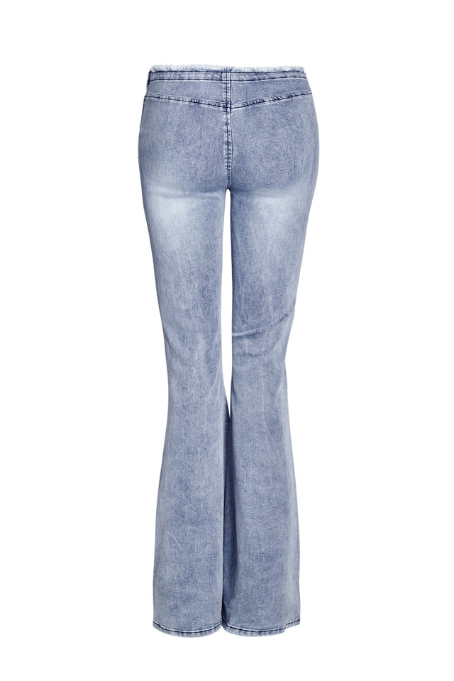 NEAVAH DENIM PANT - BLUE DENIM : LIGHT BLUE