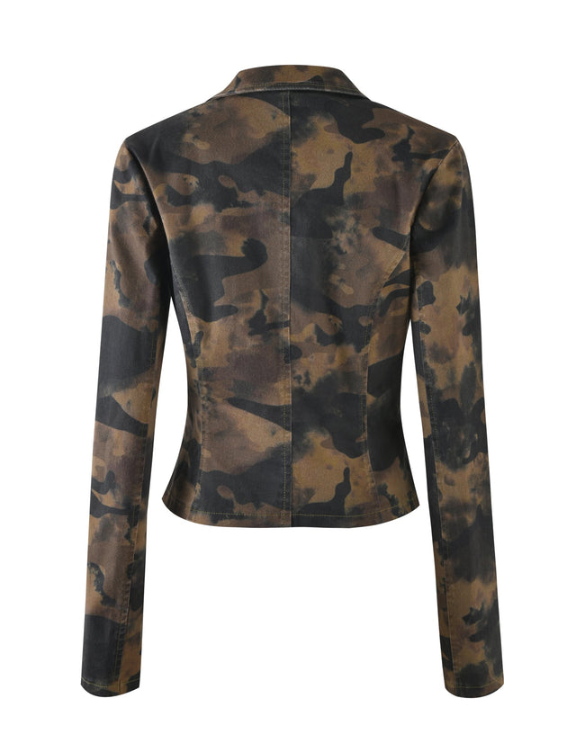 KIMANI BLAZER - GREEN : CAMO