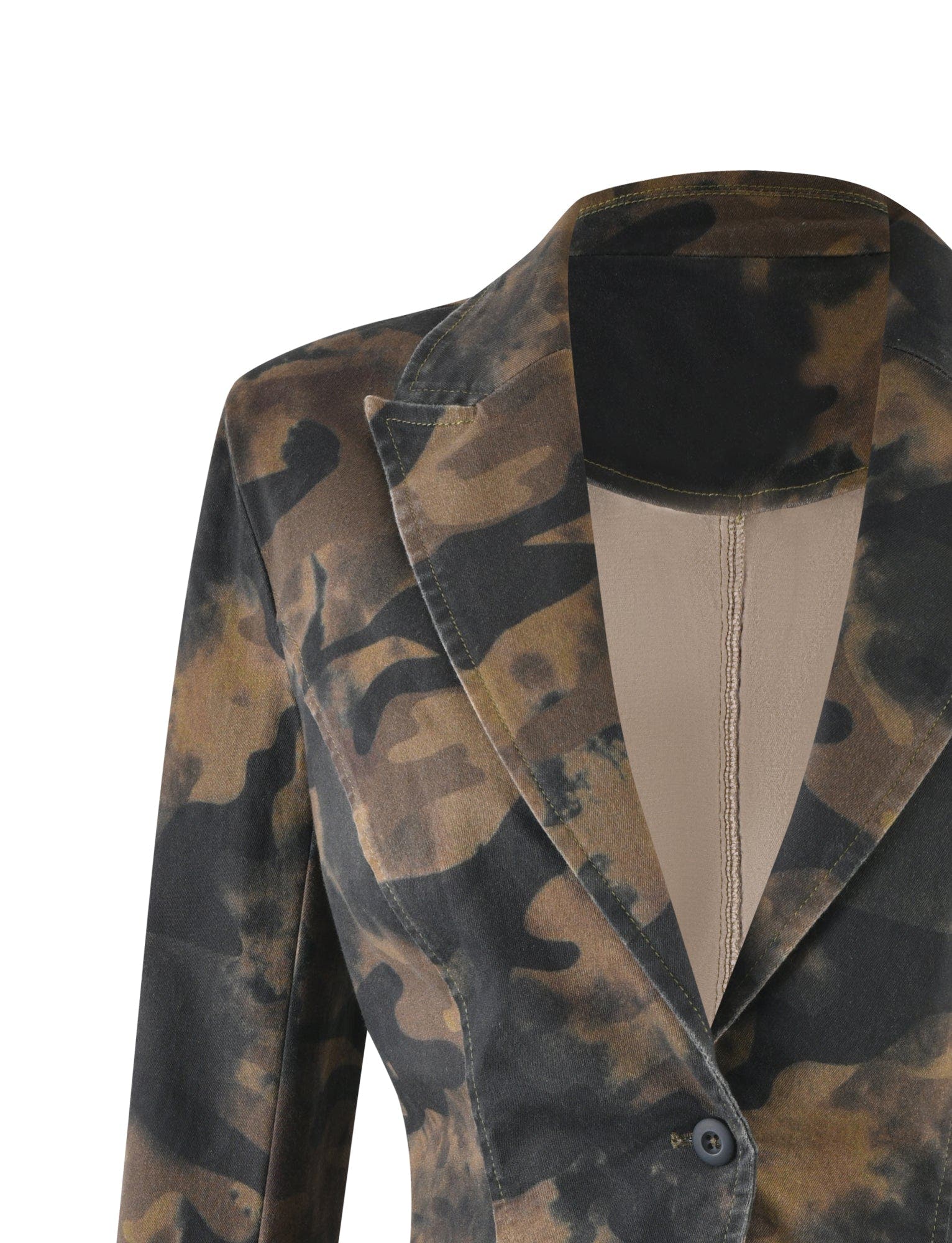 KIMANI BLAZER - GREEN : CAMO