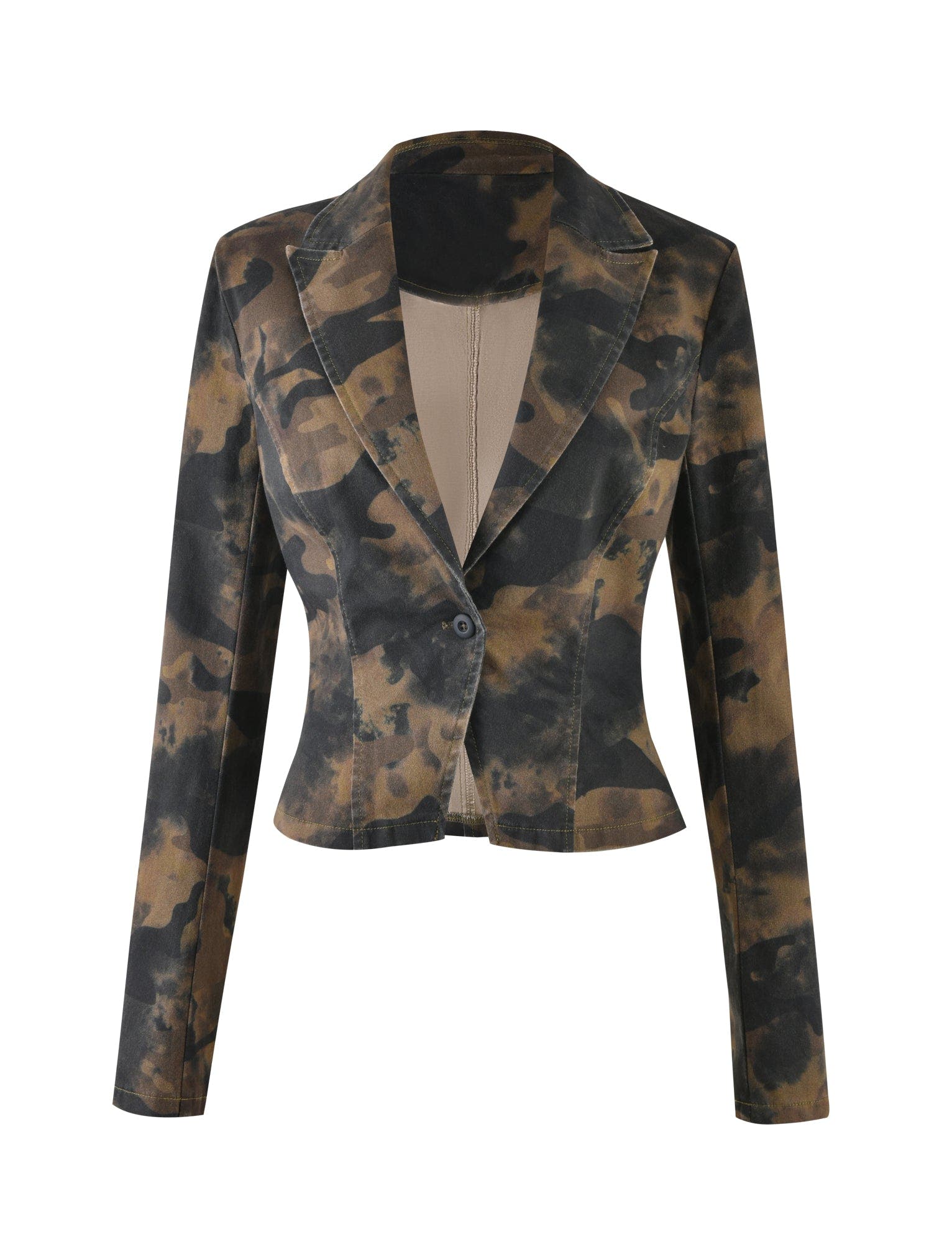 KIMANI BLAZER - GREEN : CAMO