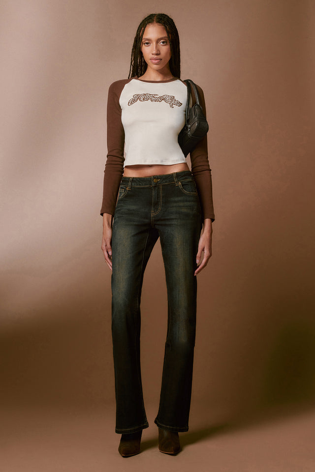 CAMRYN TOP - BROWN