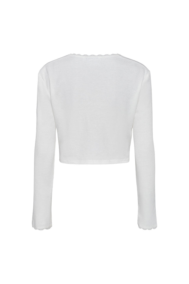 BRYSONN TOP - WHITE