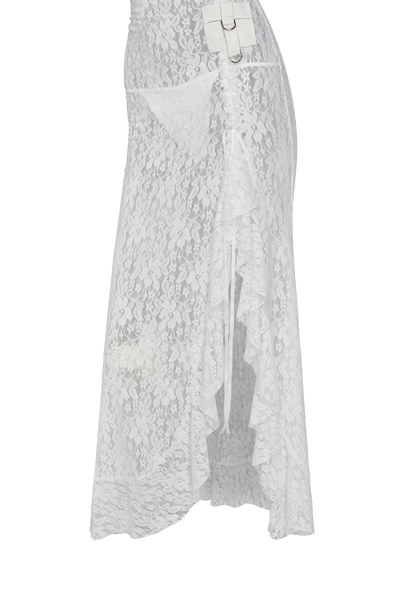 MASIE MAXI DRESS - WHITE : LACE