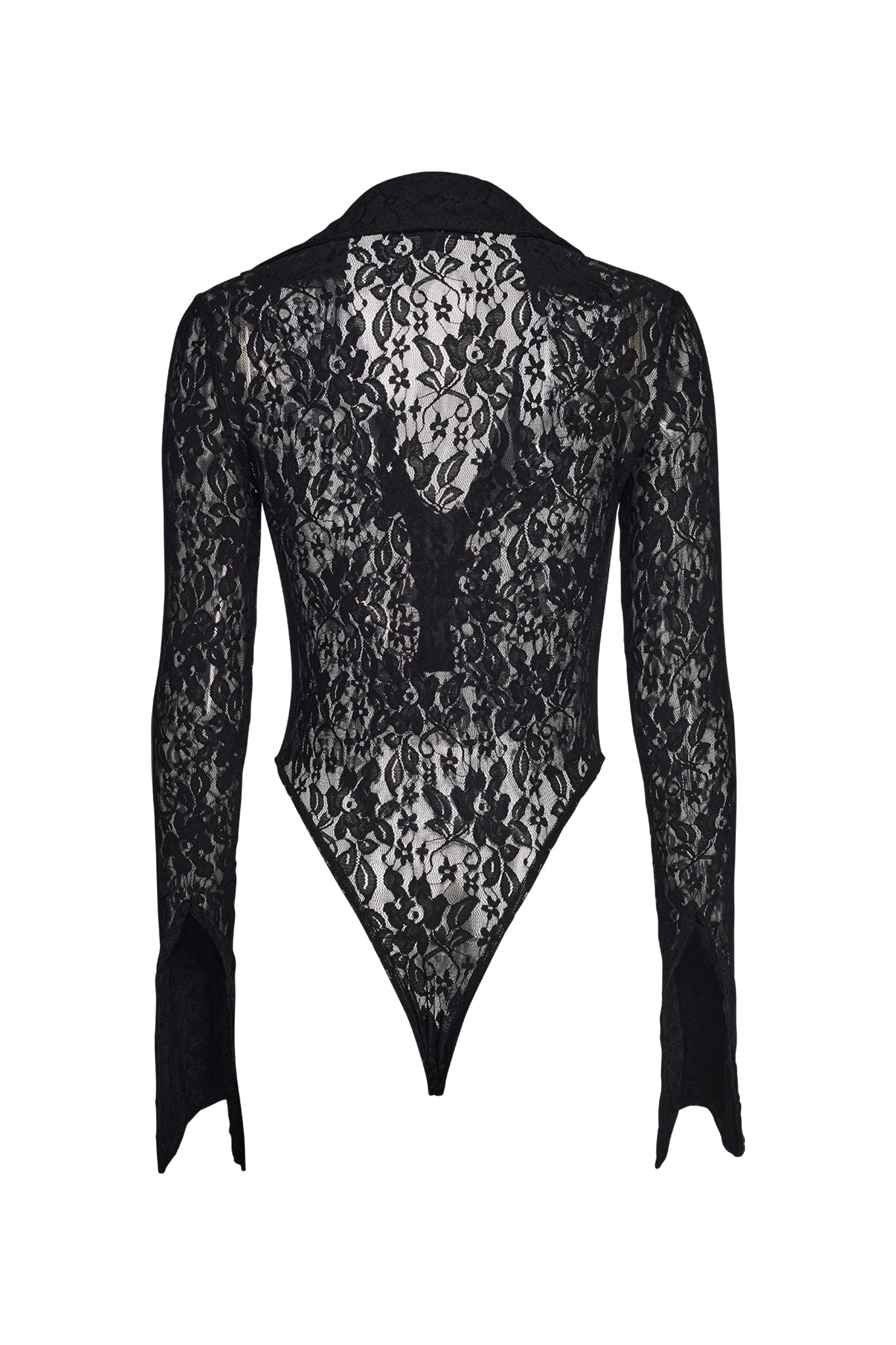 KYLEAH BODYSUIT - BLACK : LACE