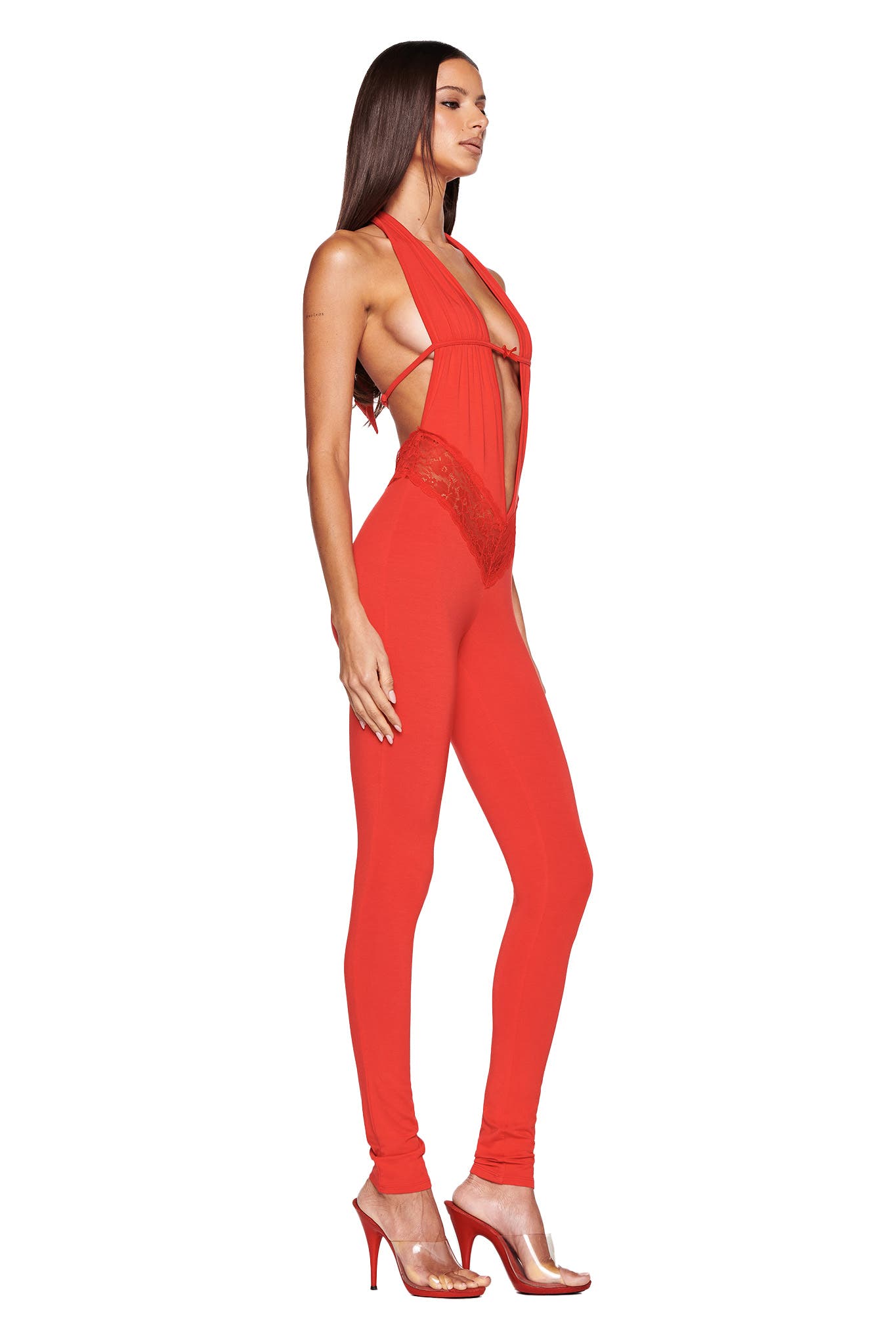 ASTORA JUMPSUIT - RED