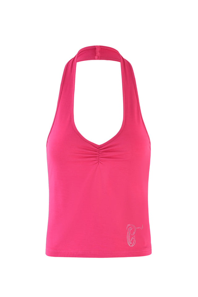 CELESTE TOP - PINK : HOT PINK