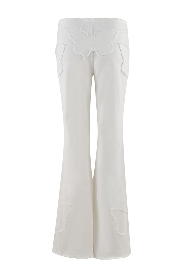 SAFFIYAH PANT - WHITE : DENIM