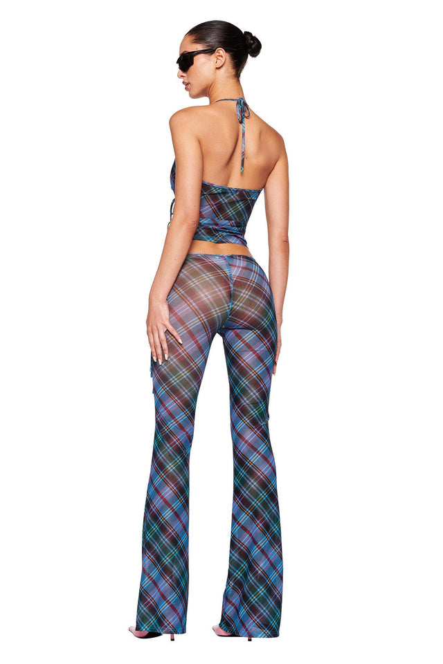 VIOLA PANT - BLUE : CHECK